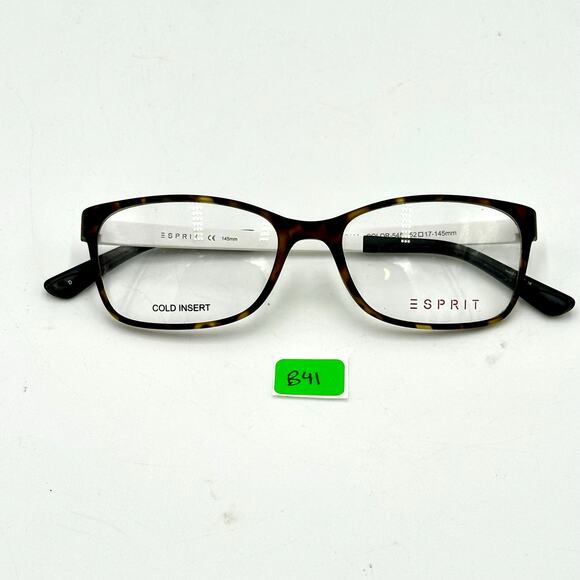 ESPRIT ET17444 COLOR-545 HAVANA FRAMES EYEGLASSES 52-17-145 - Picture 6 of 6